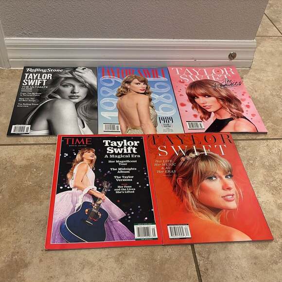 Various Other - Taylor Swift Magazine Collection of 5